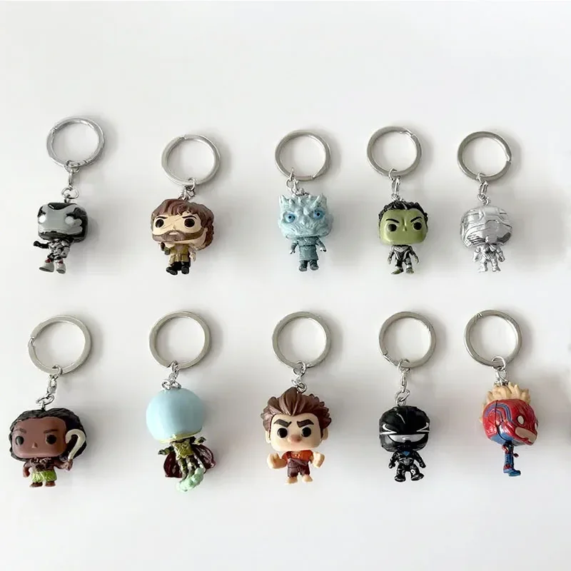 

Classic Cartoon Animated Movie Character Mini Cute Figure Collection Keychain Pendant Gift No Box