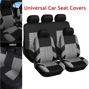 Universal Car seat cover auto Seat Cover 3D Printed Embroidered Fashionable Automotive Interior 1