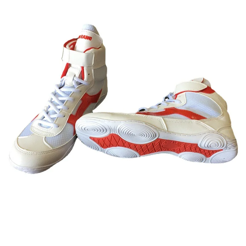 Professional Wrestling Comfortable Wear-resistant Non-slip Sneakers  Adult Free Fighting Boxing Freestyle Wrestling Shoes