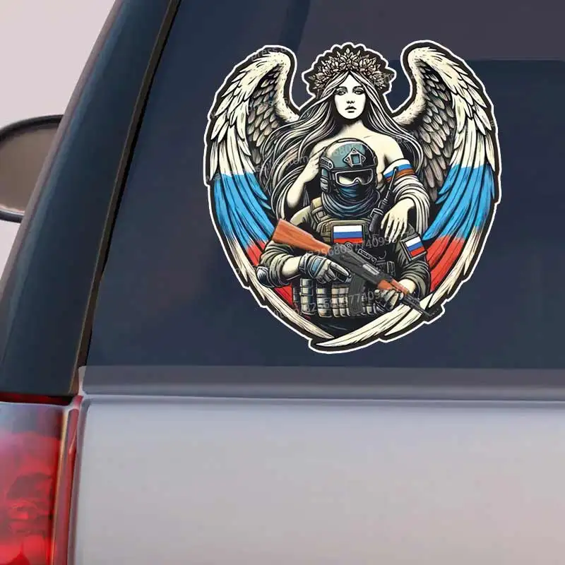 

Виниловые наклейки на авто Z сво zov ангел хранитель - Funny Car Stickers Car Window Decorative Sticker Decals Y363