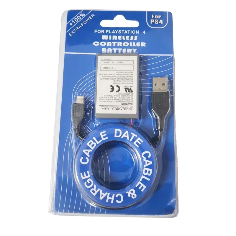 2000mAh 3.7V KCR1410 بطارية قابلة للشحن حزمة لسوني PS4 وحدة تحكم لاسلكية الجيل الأول CUH-ZCT1E CUH-ZCT1U #2
