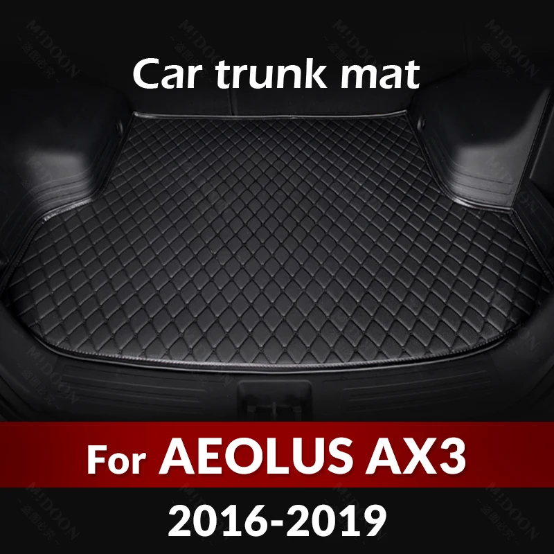 

Car Trunk Mat For Dongfeng AEOLUS AX3 2016 2017 2018 2019 Custom Car Accessories Auto Interior Decoration