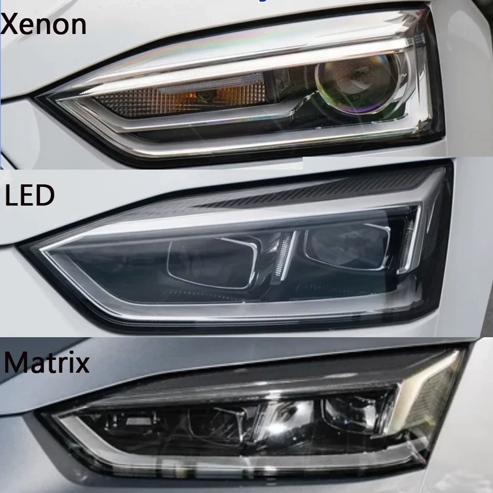 

Для AUDI A5 2017-2020 Базовая крышка передней фары Задняя крышка фары Черная база Домашняя фара Задняя оболочка