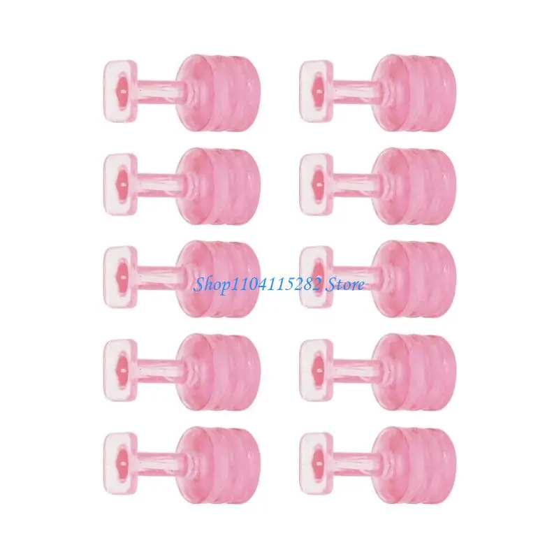 10pcs dents pullers auto dents pullers เครื่องมือกำจัดสีการซ่อมแซมรอยต่อกาวแผ่นรอง