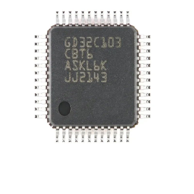 

1/5/20 GD32C103CBT6 GD32C103 32C103CBT6 LQFP-48 LQFP48 ARM Cortex-M23 32-bit Microcontroller MCU IC Controller Chip New Original