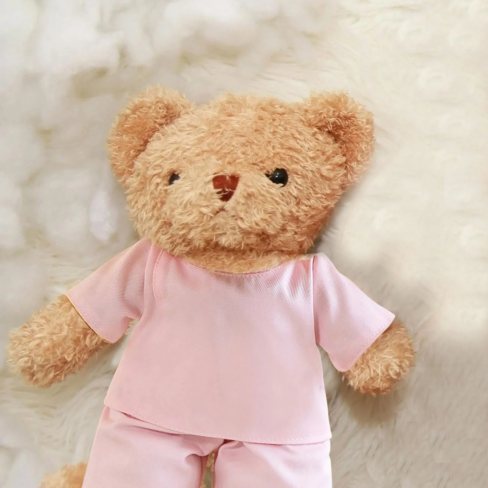 1 conjunto de roupas de fantasia de urso substituíveis, roupas de vestir, calças de urso, roupas de animais de pelúcia