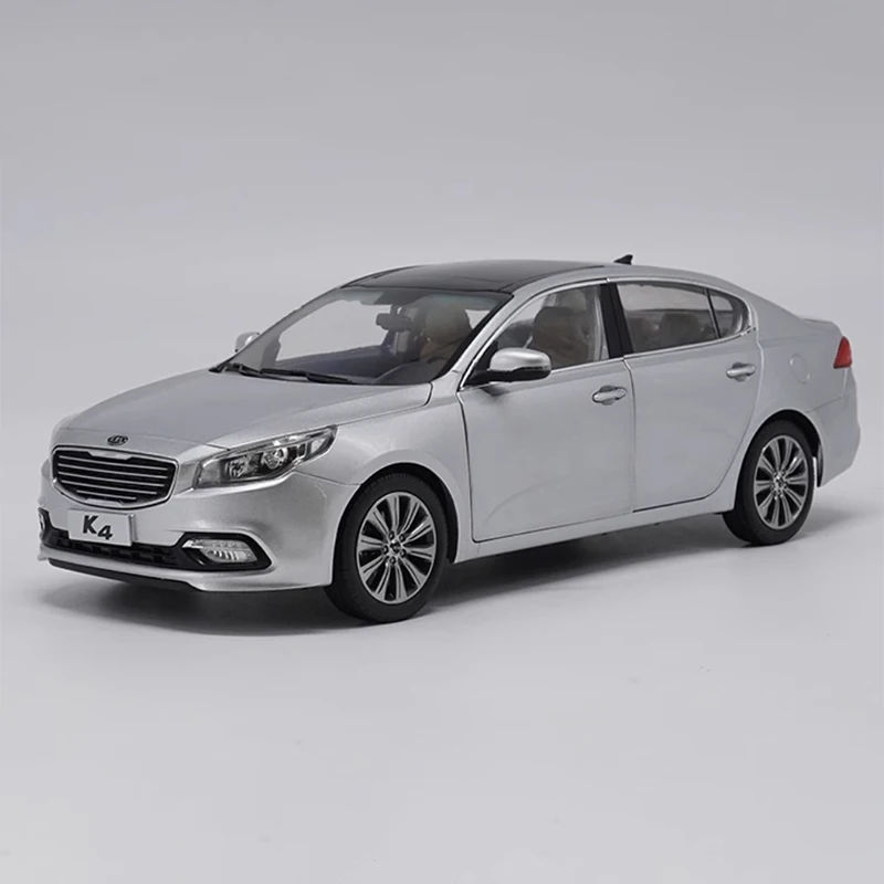 

Diecast Original 1:18 Scale KIA K4 Sedan Simulation Alloy Car Model Static Display Collectible Gift Toy Souvenir Decoration