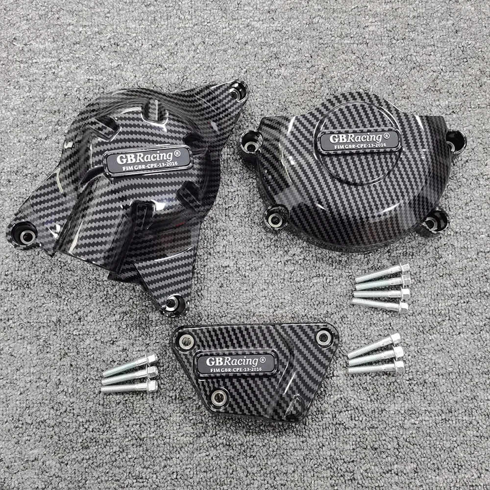 R6 Motorcycles Engine Protective Cover For YAMAHA YZF 600 R6 2006-2023 Carbon Fiber Printing