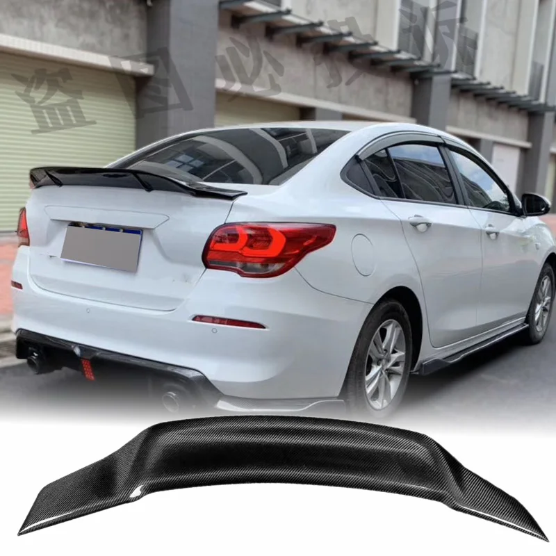 

Suitable for Chevrolet Onix ducktail trunk lid spoiler mudguard high-quality carbon fiber/FRP aerodynamic body kit 2016-2019