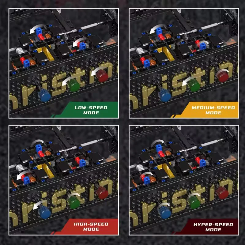 Techniczna Pozytywka DIY Zabawki Pozytywka Mould King 10170 Model Klocki Konstrukcyjne Puzzle Klocki Kreatywne Prezenty Świąteczne dla Dzieci