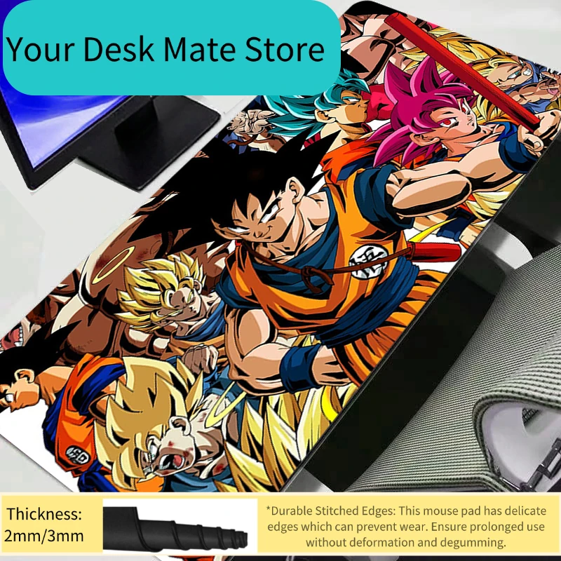 

Mouse Pad Dragon Ball Z DBZ Gaming Large Dywan Gamer Keyboard Desk Mat Table Carpet Mousepad XXL For Computer Durable