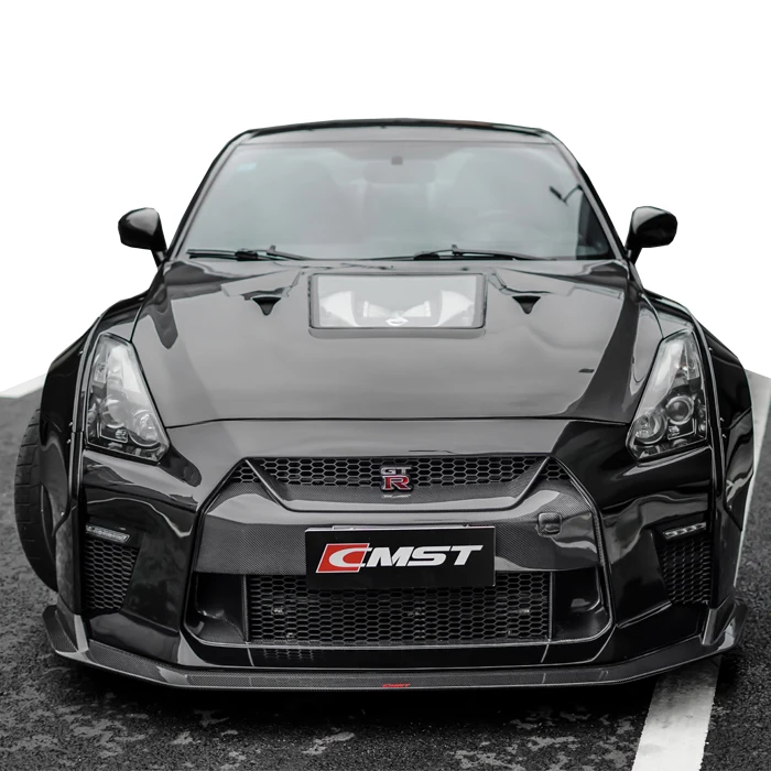 

Body Kit for nissan Gtr R35 Front Bumper Rear Bumper Wide Flare Carbon Fiber Rear Diffuser Side Skirts Bonnet Trunk Spoiler