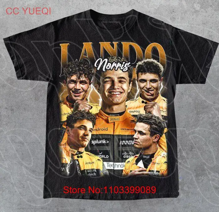 Limited Lando Norris Vintage T-Shirt, Gift For Woman and Man Unisex T-Shirt