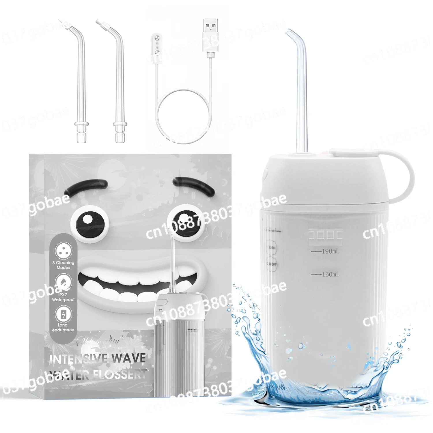 Electric Tooth Flusher Portable Household Water Floss Teeth