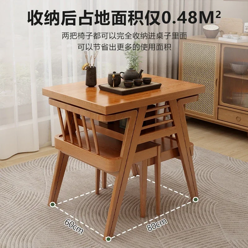 one table and two chairs combination creative leisure tea table and chairs three-piece set