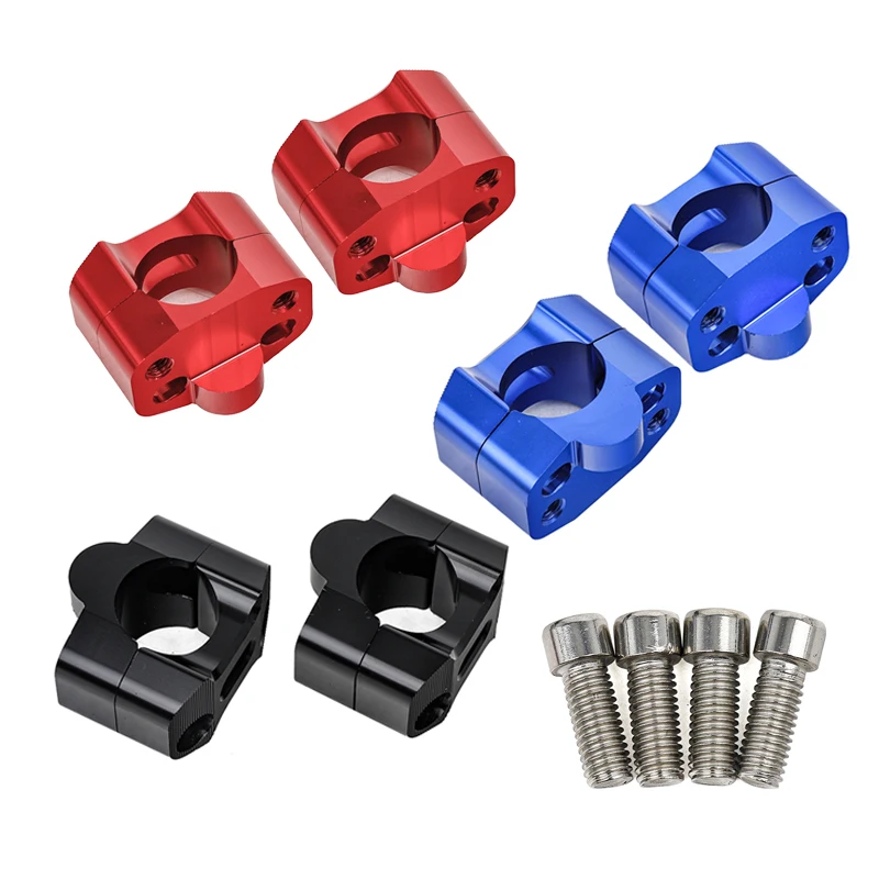 Universal Motorcycle  22mm 28mm Handlebar Clamp Handlebar Risers Adapter Bar Clamps For ATV Honda Kawasaki KTM Yamaha Suzuki