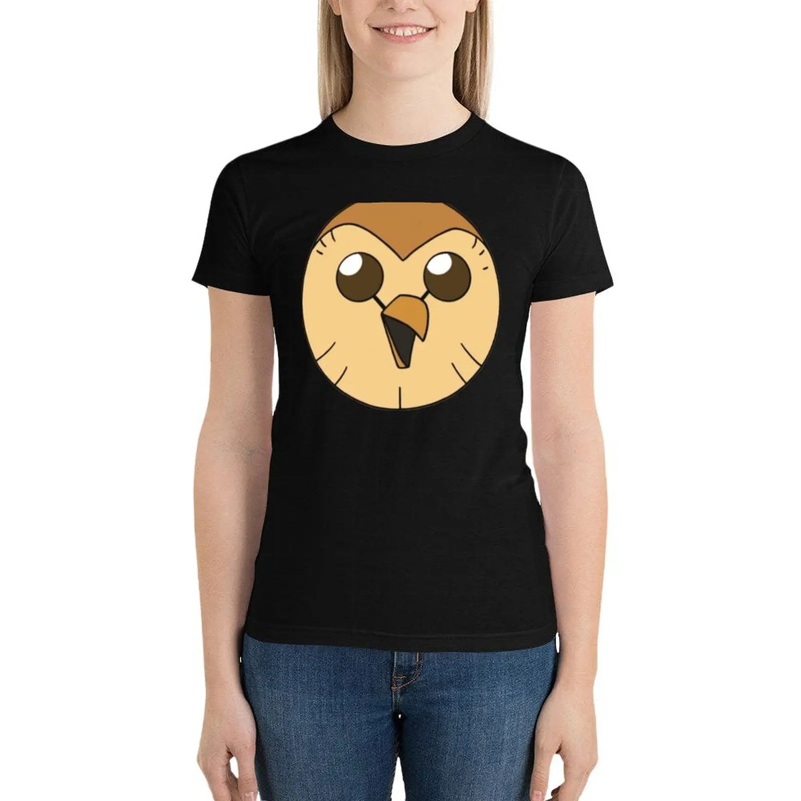 Hooty owl house T-Shirt tees summer clothes tops summer blouses woman 2024