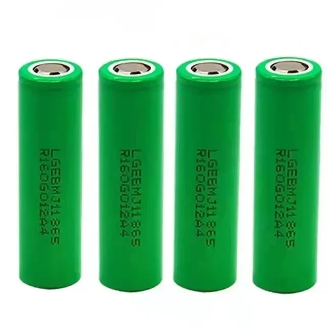 Lithium Ion Rechargeable Battery +charger LGDB MJ1 18650 3.7V 3500mAh 30A Discharge Widely Used: Flashlights, Power Tools, Toys