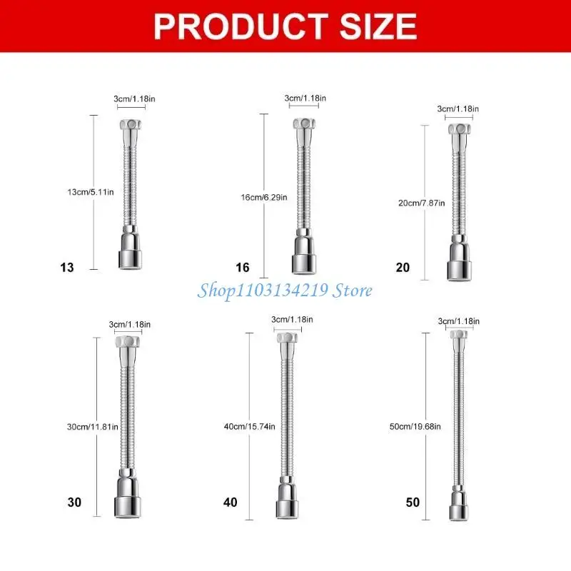 N5KC متين من الفولاذ المقاوم للصدأ بالوعة ينبش موسع مرنة دون أن ينشق #6
