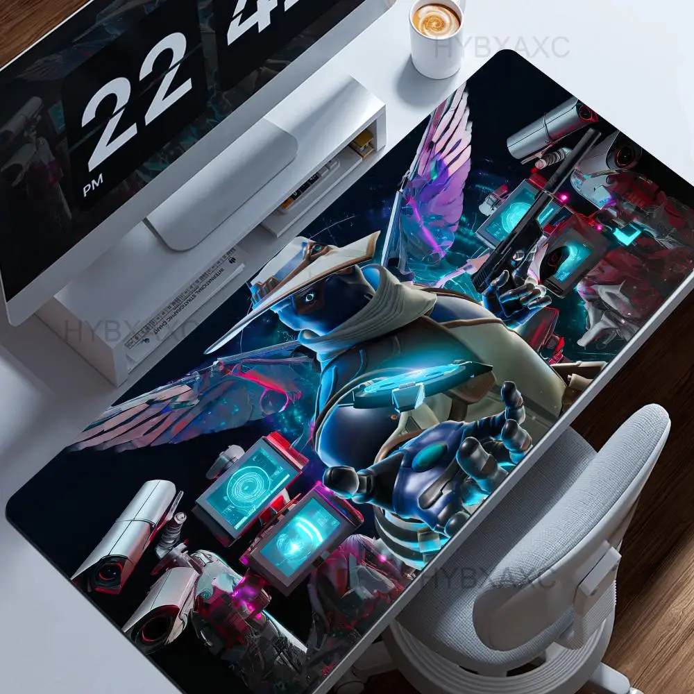 

C_cypher V_valorant Коврик для мыши Gamer XL Противоскользящий резиновый домашний коврик для мыши XXL Офисный коврик для клавиатуры Коврик для мыши Ковер Настольный коврик для ноутбука