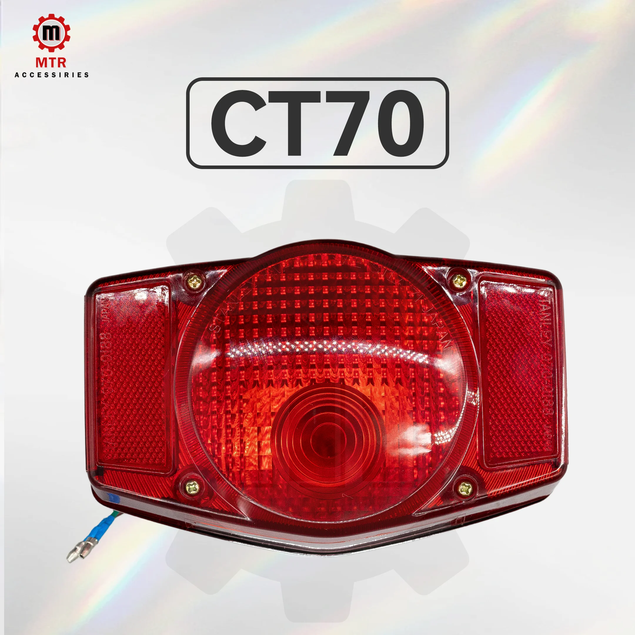 

Задний фонарь DAX CT70 Стоп-сигнал DAX CT70 Задний фонарь Запчасти для мотоциклов CT70 1969-1970 гг.