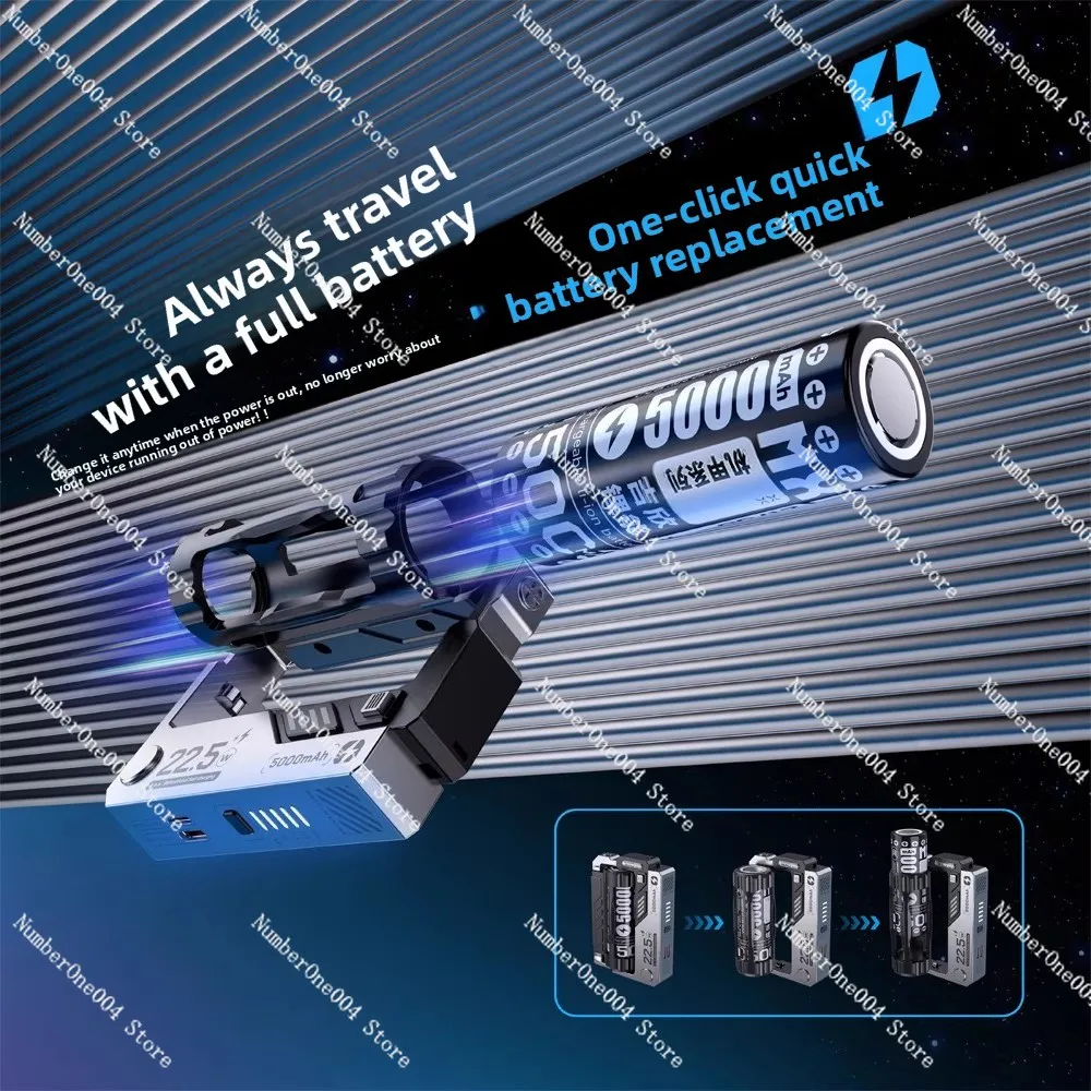 22.5W super fast charging mobile power supply, magazine type power bank
