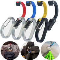 Hybrid Gear Clip - Multifunctional Hybrid Gear Clip,360 Degree Swivel Hook,Strong Buckle,Camping Hiking Backpack Outdoor