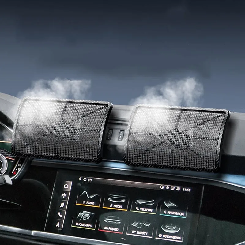 Car Air Conditioner Deflector Anti-Direct Blow Wind Guide Shield for Dashboard Vents Universal Auto AC Cover Accessories