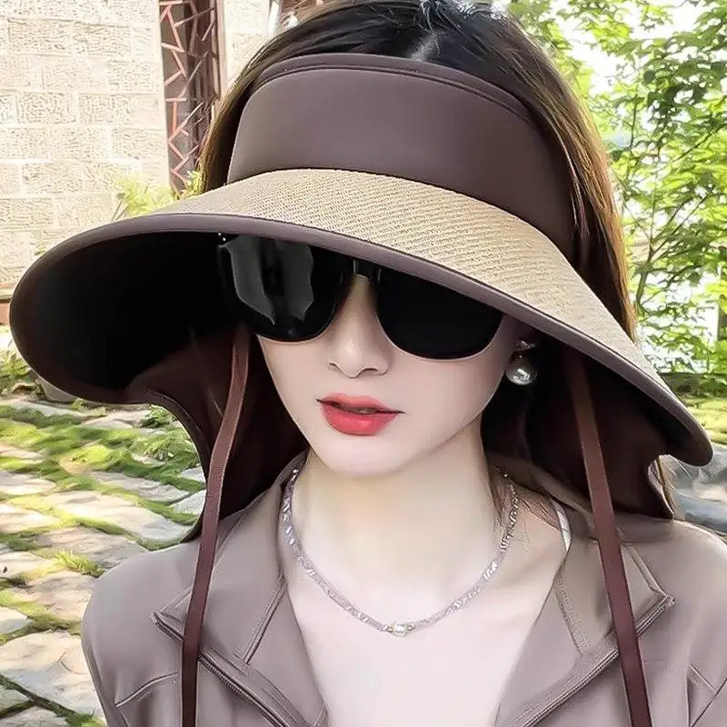 chapeu-feminino-de-verao-com-protecao-solar-chapeu-dobravel-de-aba-grande-chapeu-com-protecao-para-o-pescoco-chapeu-para-passeio-chapeu-com-topo-vazio-chapeu-com-protecao-uv