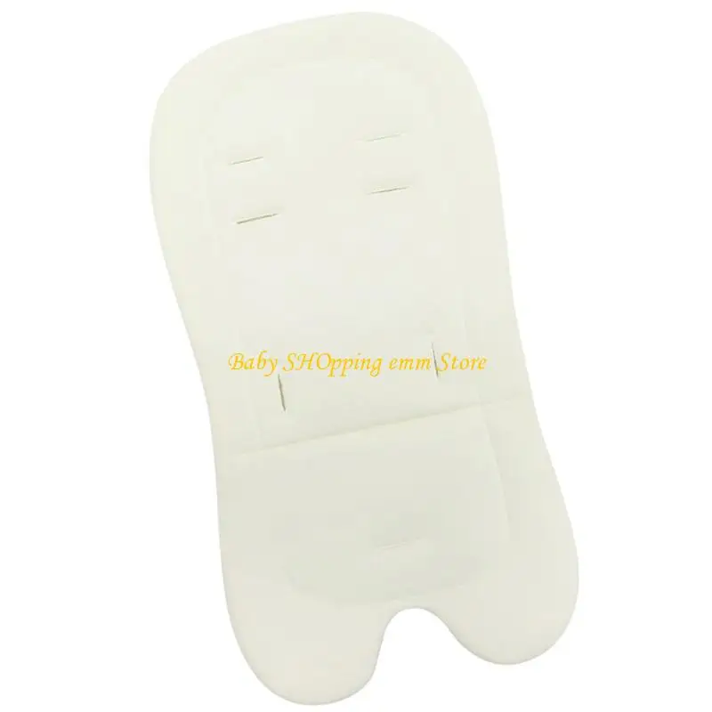 

23GD Baby Pram seats Liners Gentle Cotton Padding Pram Seats Enhancement for Newborns