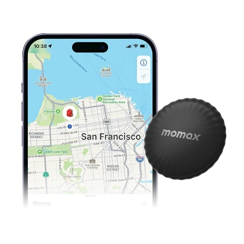 MOMAX PINTAG-BR5 Posicionamento sem fio Dispositivo Anti-Perdido, Apple Finder, APP Keyfinder, Carteira Dog Cat Crianças Localizador GPS, Rastreador