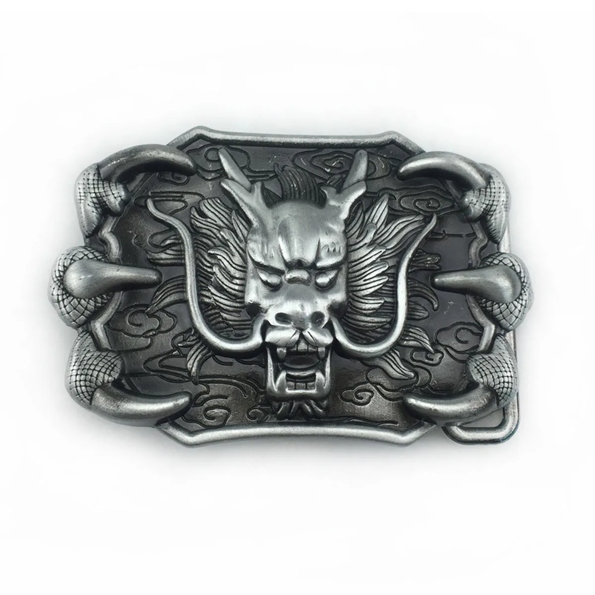 Retro Western Cowboy Eastern Dragon Belt Buckle Fashionable Leather Accessory Classic Trend Drop Shipping