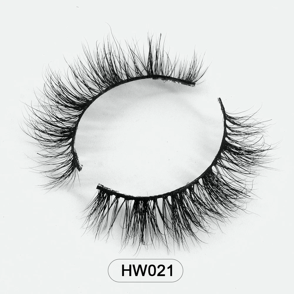 Fluffy 3d Mink Lashes 100% Cruelty Free Lashes Handmade Reusable Short Natural Eyelashes