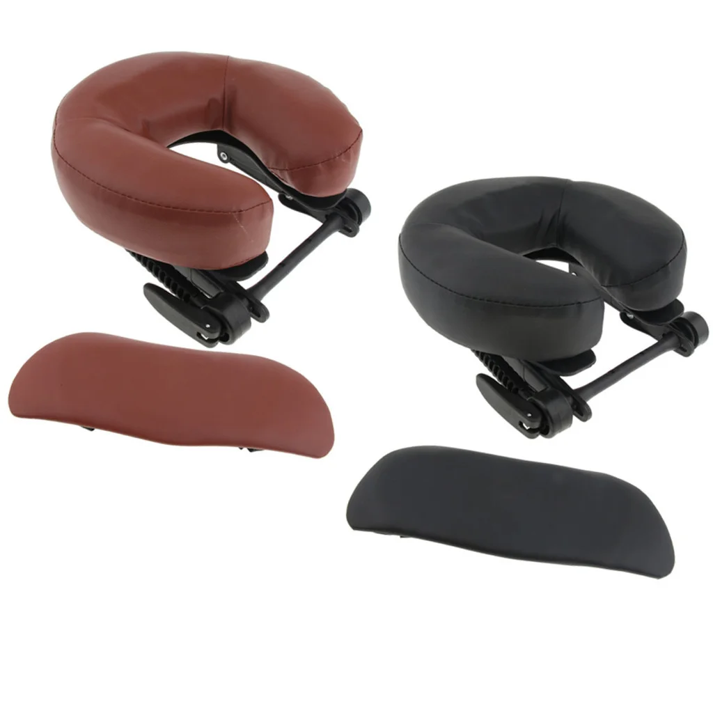 

Подушка для массажного стола с регулируемой опорой для лица и рук для профессиональных спа-кушеток