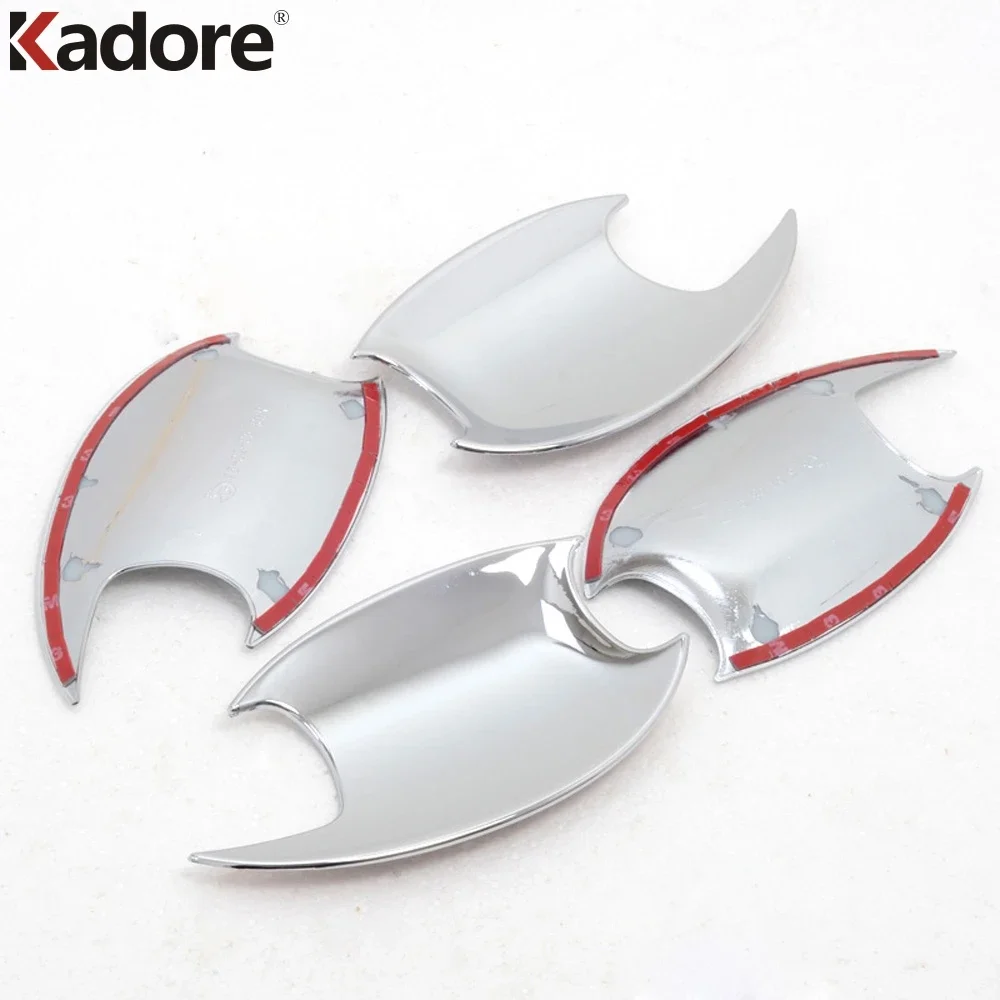 For Kia Sorento 2016 2017 2018 2019 ABS Chrome Door Handle Bowl Cover Trim Car Styling Auto Exterior Accessories Sticker