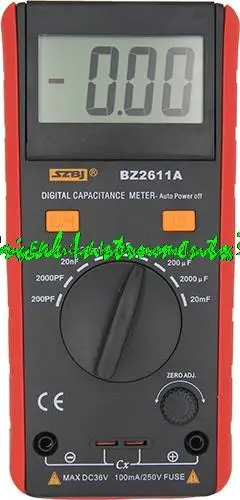 100% Original SZBJ BM2611A/BZ2611A Capacitance Meter   Handheld Digital LCR Meter   BM4070/VC6243A