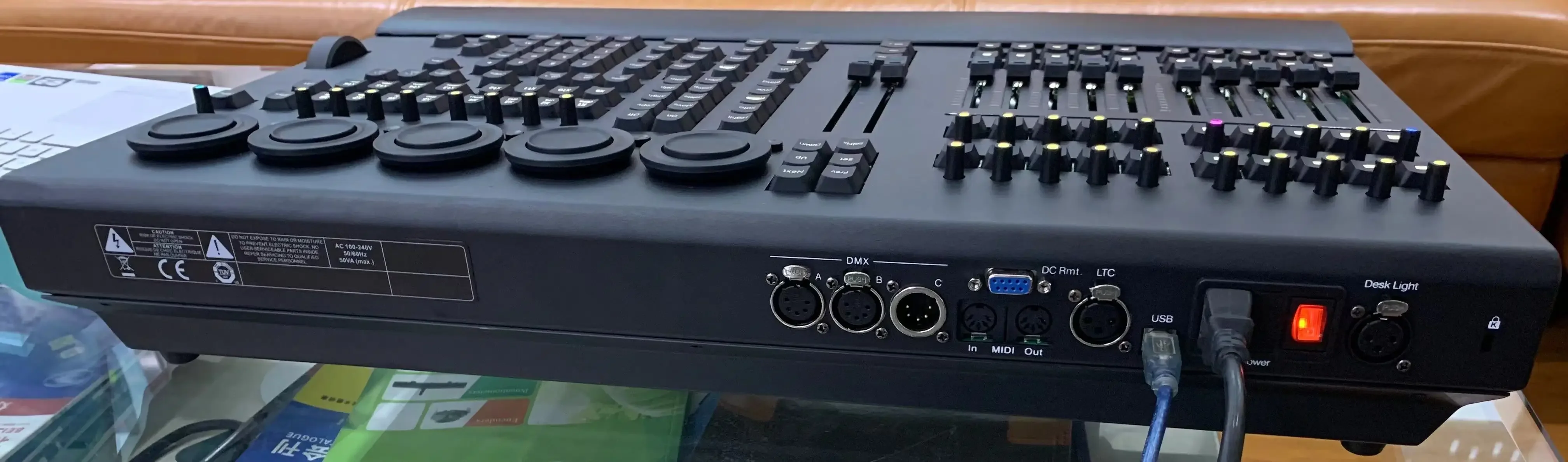 MA3 DMX Lighting Controller ON pc command wing fader wing Console For moving head beam stage lighting