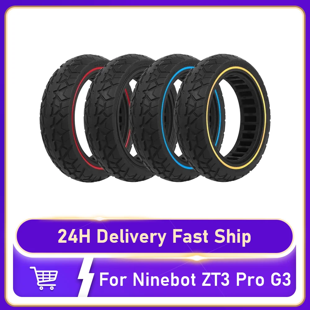 

Solid Tire for Ninebot ZT3 Pro G3 Tire 10 Inch - 70 60-7.5 Honeycomb Shock-absorbing Off-road Anti-Slip