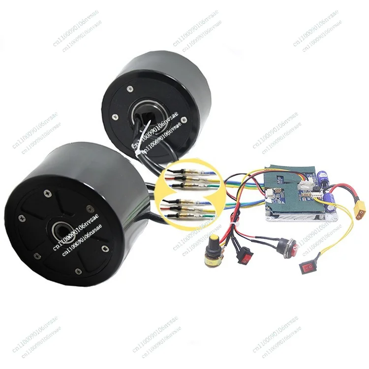 

90 Motor 24/36V DC Brushless Scooter Wheel Hub Speed Regulation Motor Tools Balance Wheel Belt Grinding Machine Drive Machine