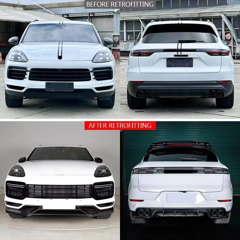 Classic Car Restomod Body KitsHigh-end Body Kit Customization2018-2023 Carbon Fiber Front And Rear Bumper Lip New Condition Teca