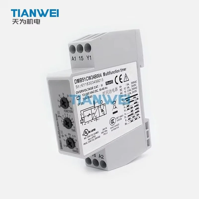 Hot Selling Switzerland DMB51CW24B004, New and Multifunction Timer Relay