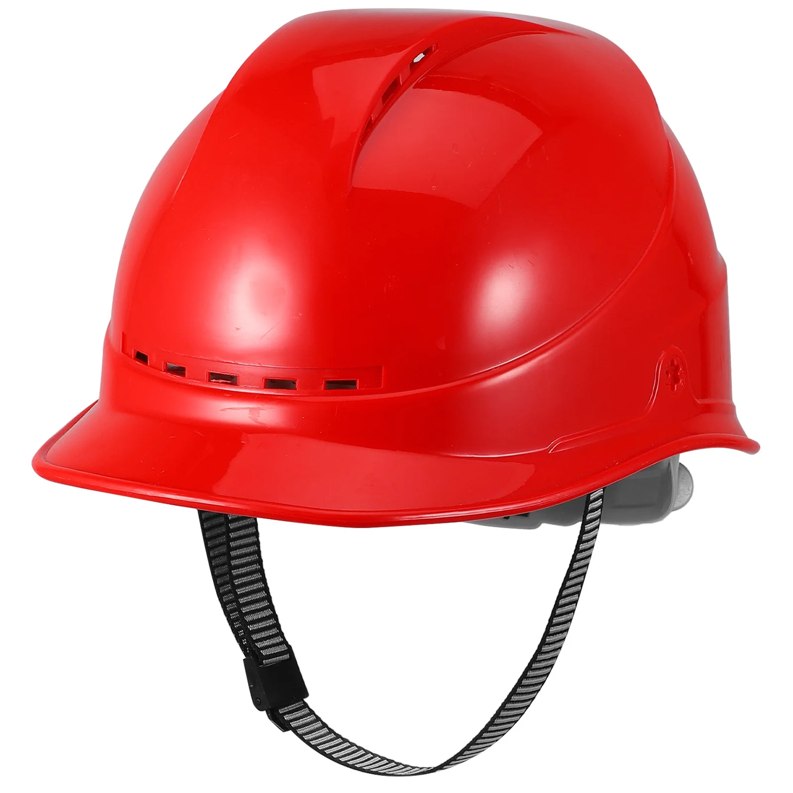 

Safety Hard Hat Outdoor Construction Thickened ABS Breathable Adjustable Strap Protective Cap for Workers Home
