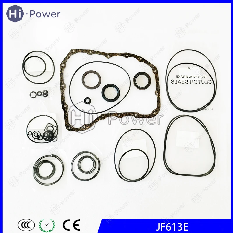 JF613 JF613E Automatic Transmission Overhaul Repair Kit For Mitsubishi Nissan Renaule Gearbox Clutch Seal Kit