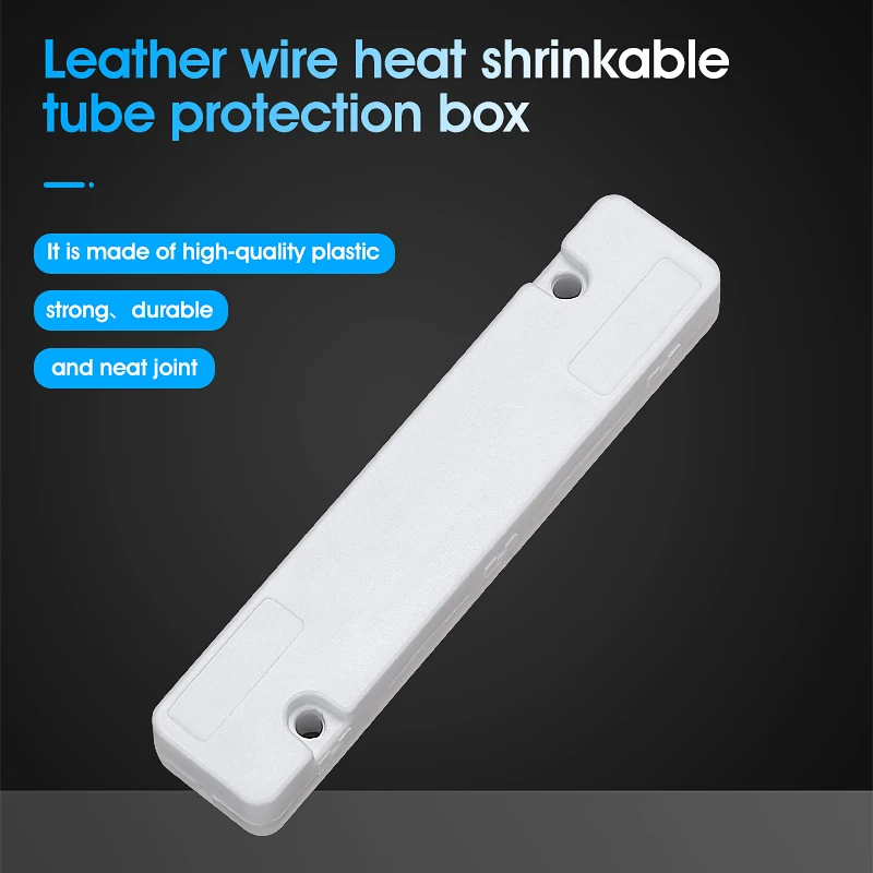 100pcs Square Fiber Protection Box Fiber Cable Protection Box Fiber Optic Heat Shrinkable Tube Welding Interface Protection Box