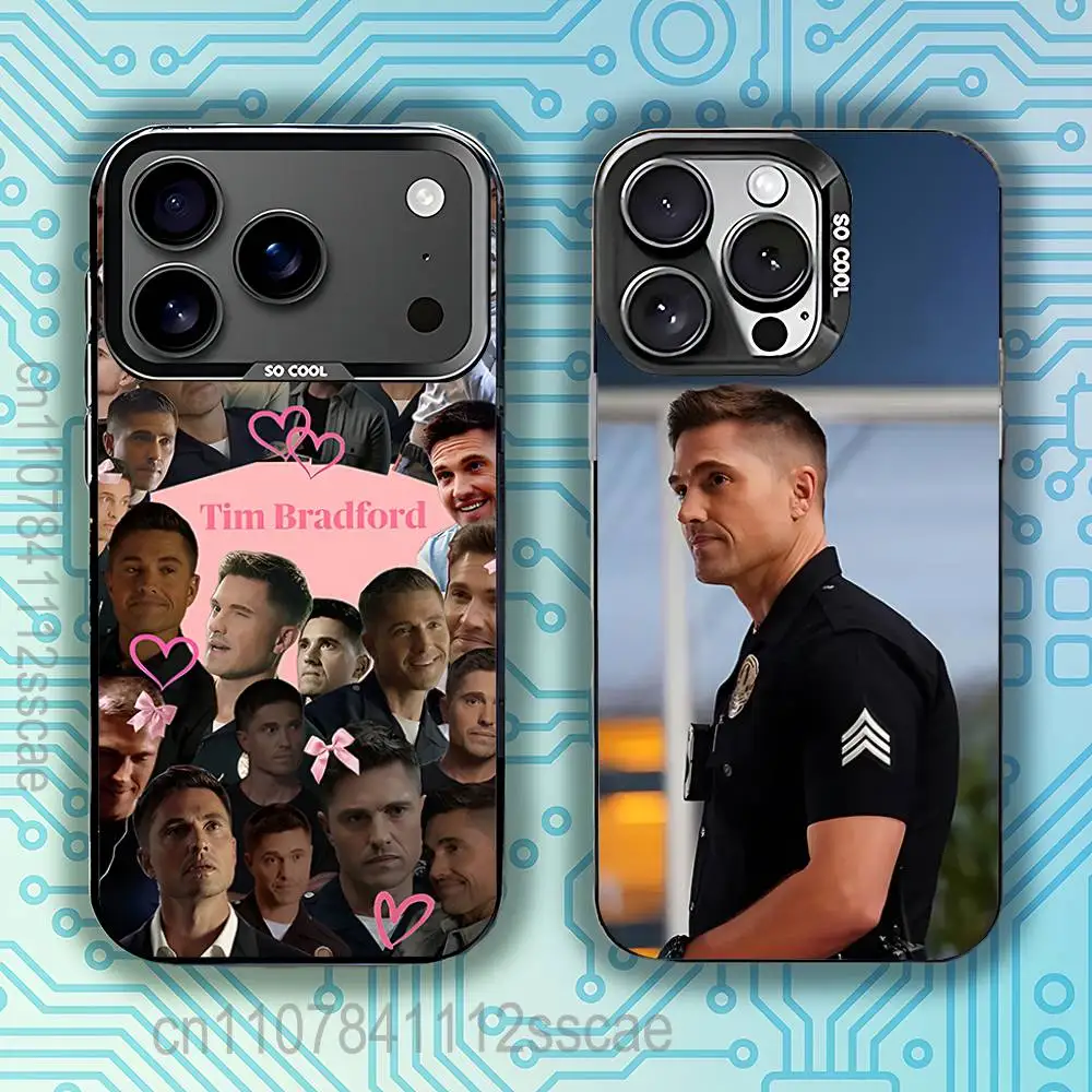 

T-Tim B-Bradford R-Rookied Black Phone Case Compatible with iPhone 17 16 15 14 13 12 11, Pro, Max, Plus, E, Air, Mini