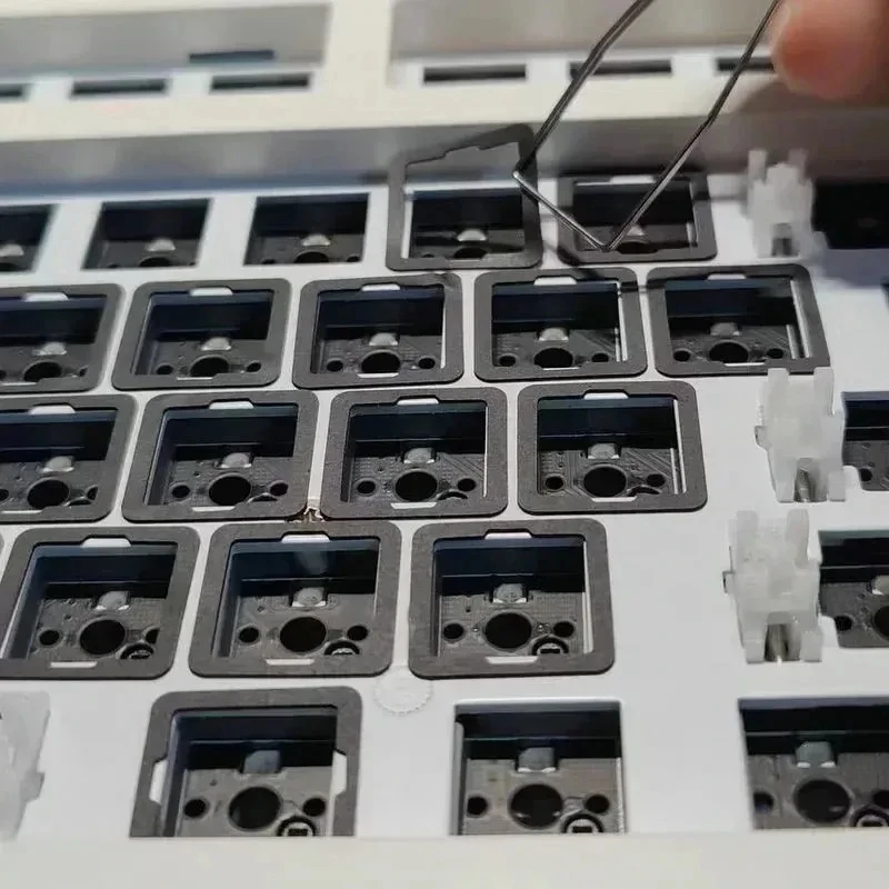 120Pcs Poron IXPE EVA Switch Pads, Noise Reduction Foam for Hot Swappable Mechanical Keyboard, DIY Keyboard Kits Mute Cushion