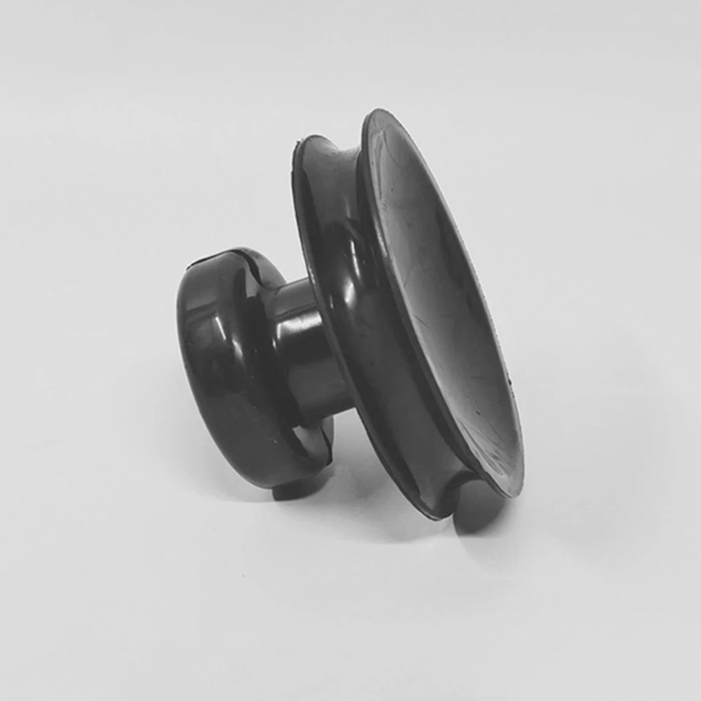 

2pcs Cup 60mm Sound Supplies Black Rubber Replacement Part Sound Handle For Singing Bowl Bowl Accessories Lifter Handle