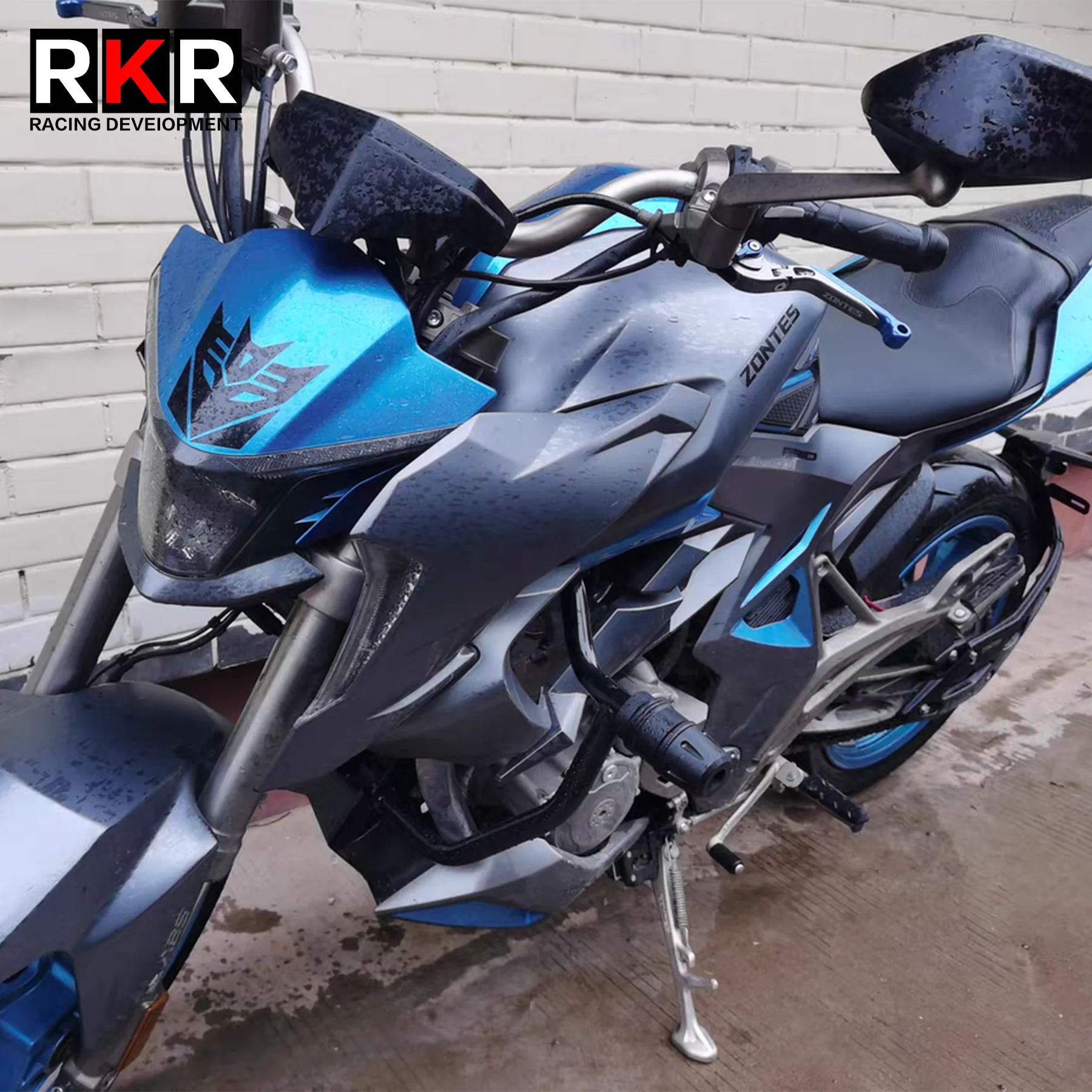 Accessori moto Motore Paratelaio Crash Guards Protezione Lato Paraurti di Sicurezza Per ZONTES 310R R1 R2 ZT310R R310 2019-2025