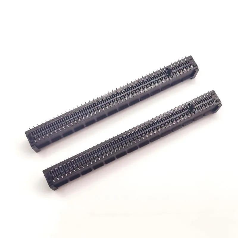 2PCS/LOT  PCIE-164-02-F-D-TH Samtec 1.0mm 164P 2-row PCIE female connector