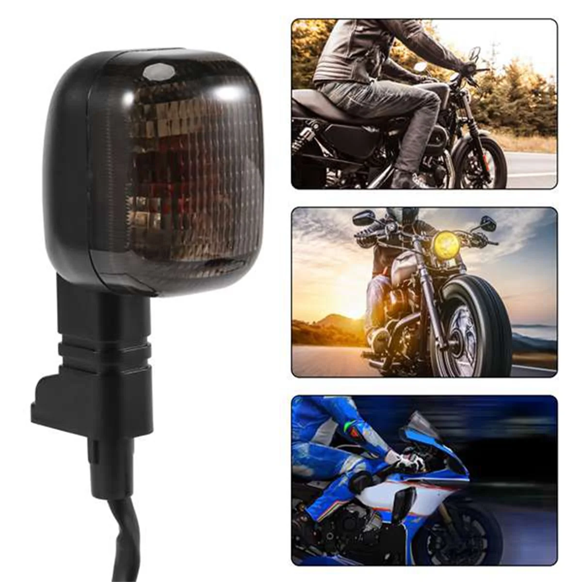 Motorcycle Front+Rear Turn Signal Turn Signal Indicator for Yamaha BWS100 50125 Zuma FX125 X BeeWee MBK BOOSTER